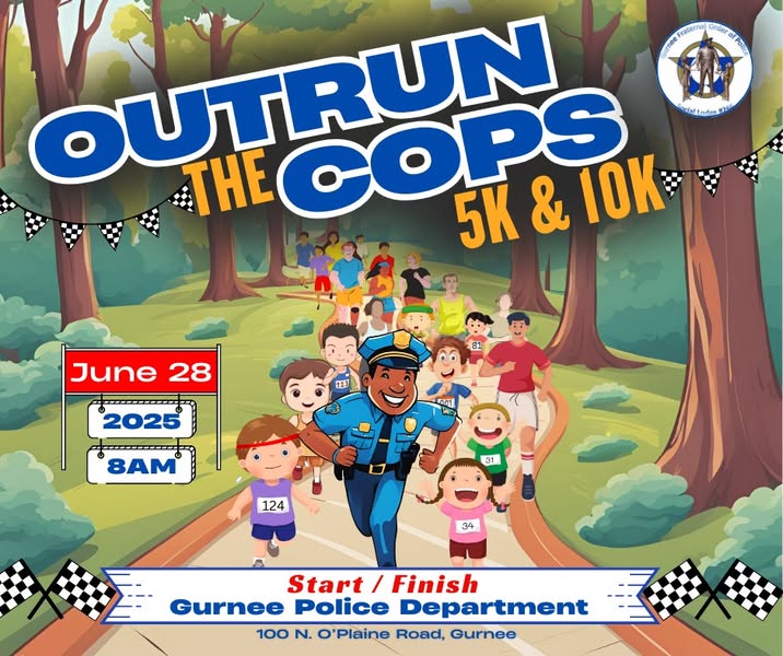 Outrun the Cops 5k and 10k in Gurnee
